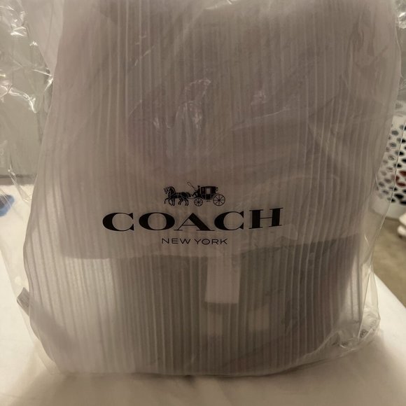 Dempsey Drawstring Backpack In Signature Jacquard With Stripe And Coach Patch main image 2